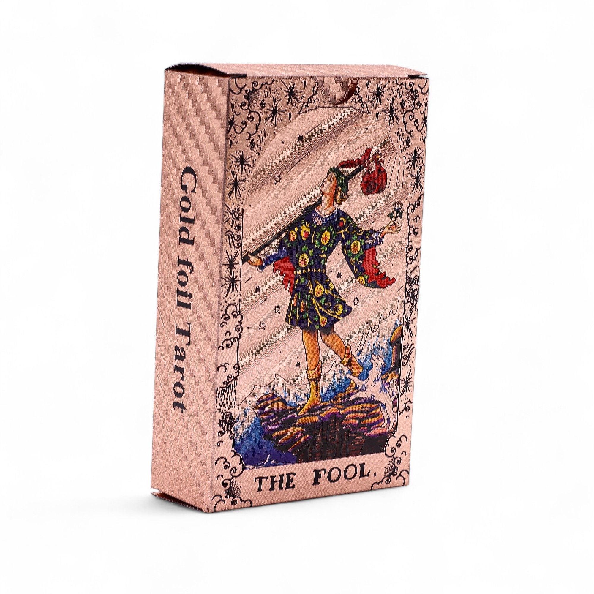 Rose Gold Foil Tarot Card Set - Moon Phase - with booklet 🇬🇧