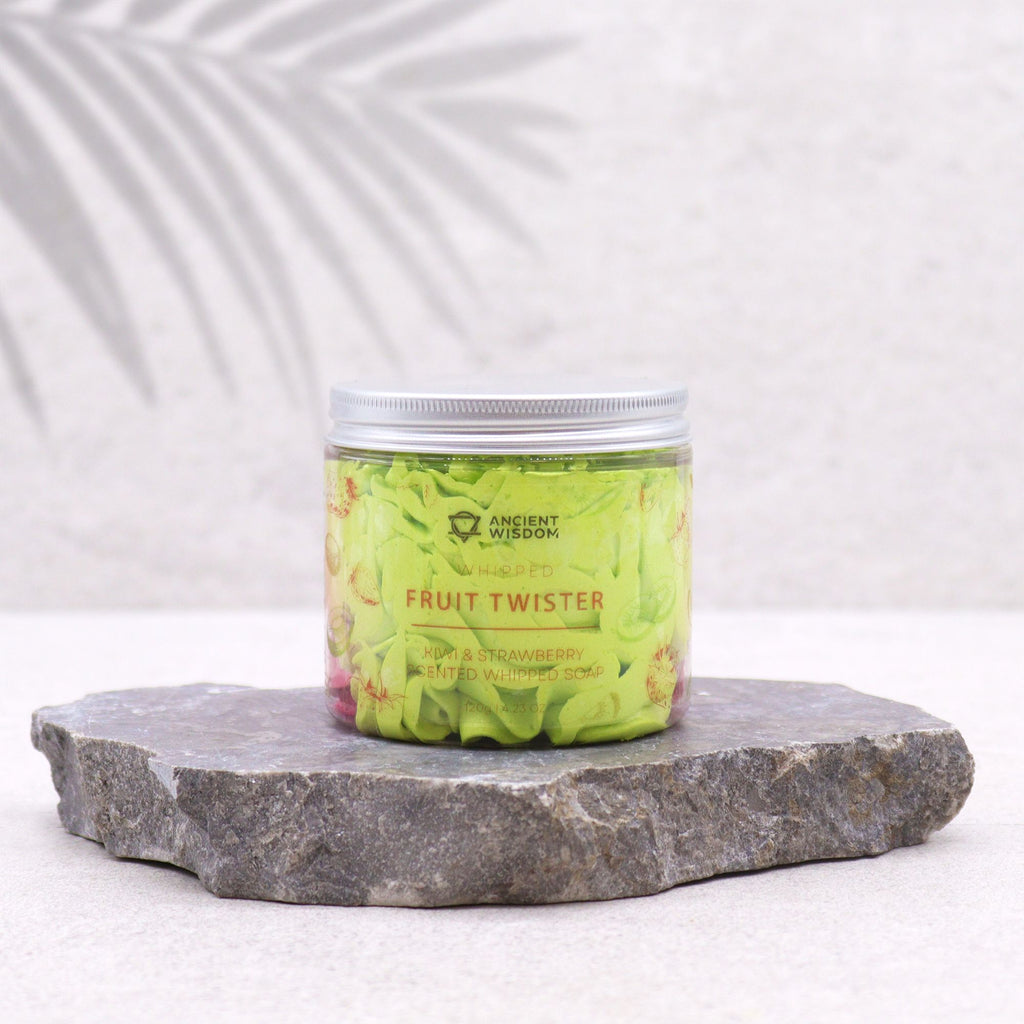Strawberry & Kiwi Whipped Soap 120g 🇬🇧
