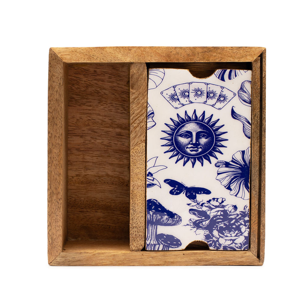 Two Section Tarot Box with Card Holder 🇬🇧