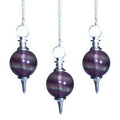 Sphere Pendulums - Purple Fluorite 🇬🇧