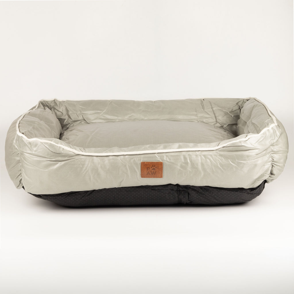 PAW Bed – Medium Khaki Beige – 70 × 60 × 15cm 🇬🇧
