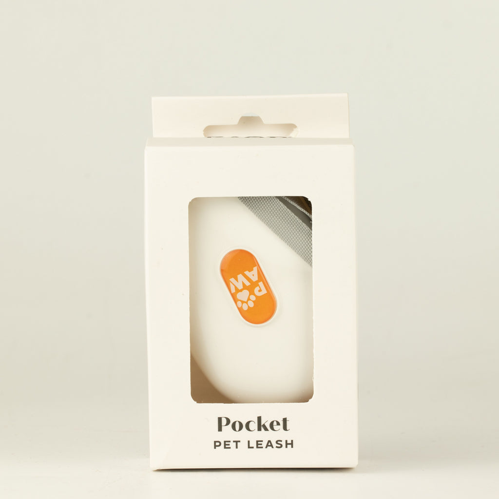 Paw Pet Leash - Pocket Pod - White - 1.5m 🇬🇧