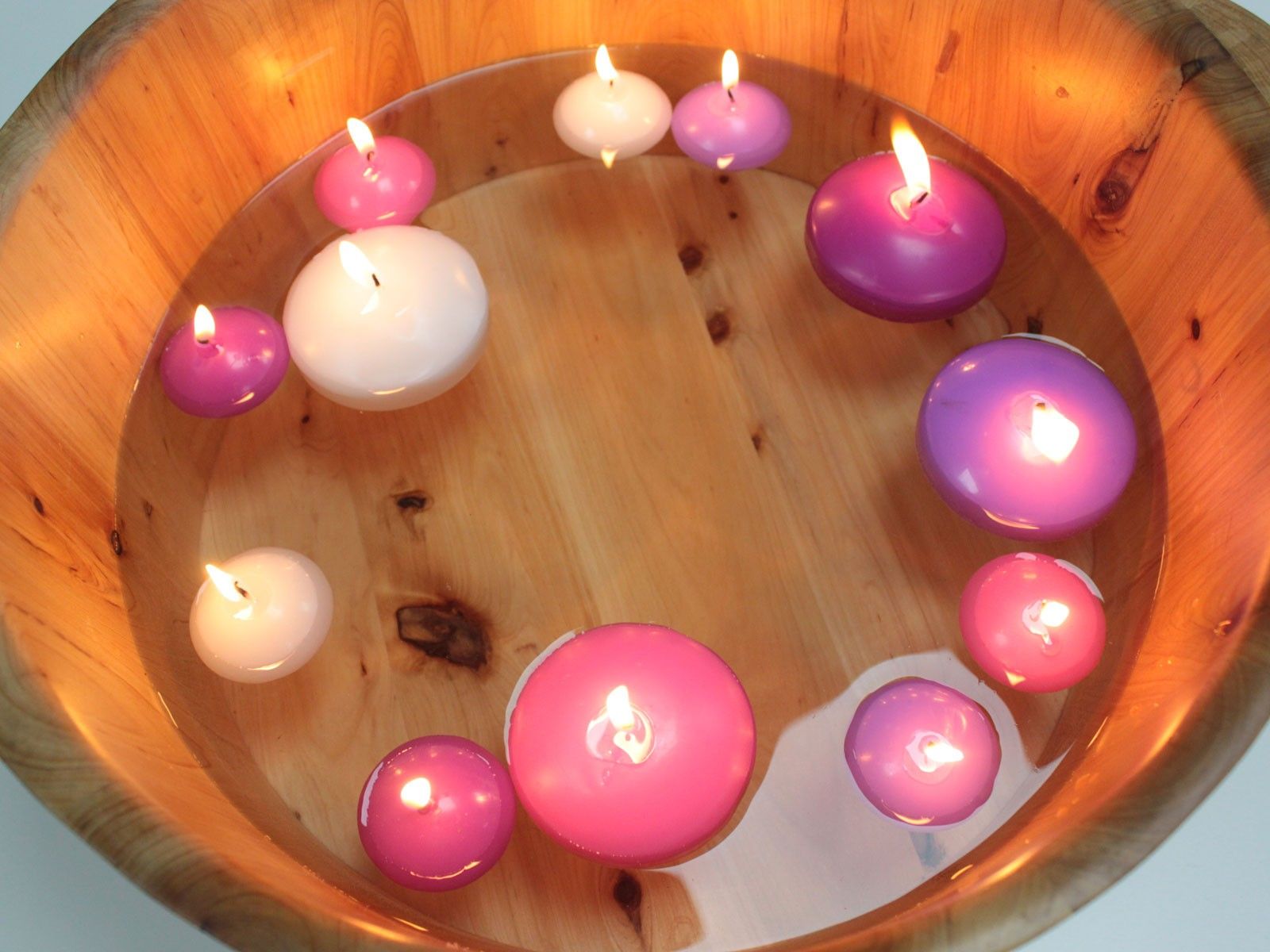 Small Floating Candle - Pink 🇬🇧