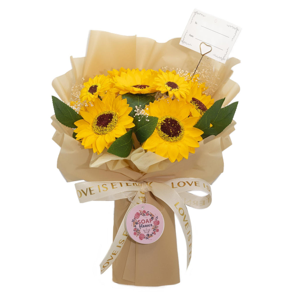 Large Sunflowers Bouquet - Love is Eternal -  Gift Card 🇬🇧