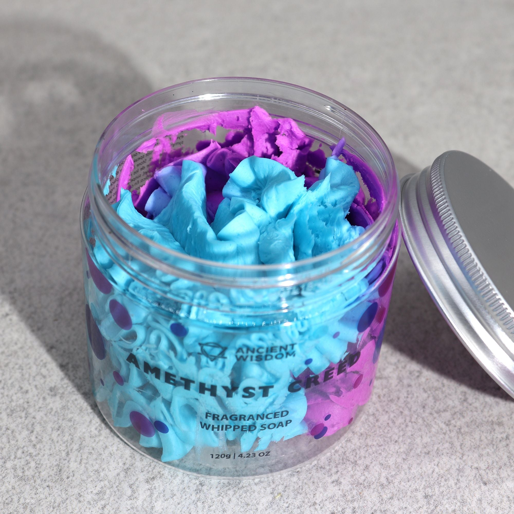 Amethyst Creed Whipped Cream Soap 120g 🇬🇧