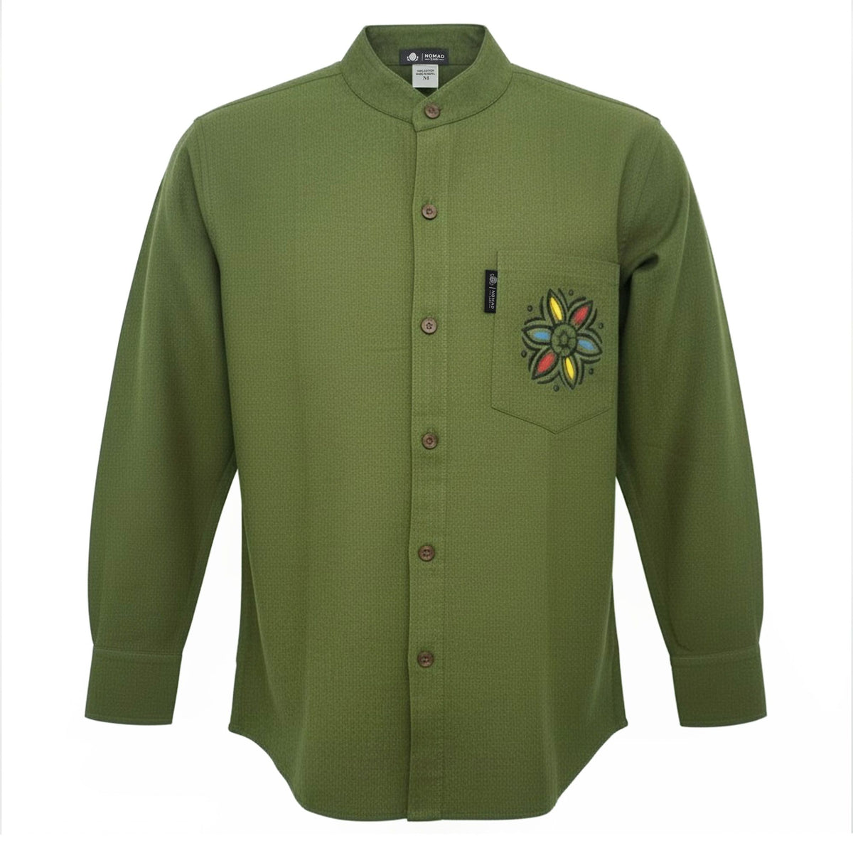 Nomad Sari Kathmandu Shirt - Forest Green - XL 🇬🇧