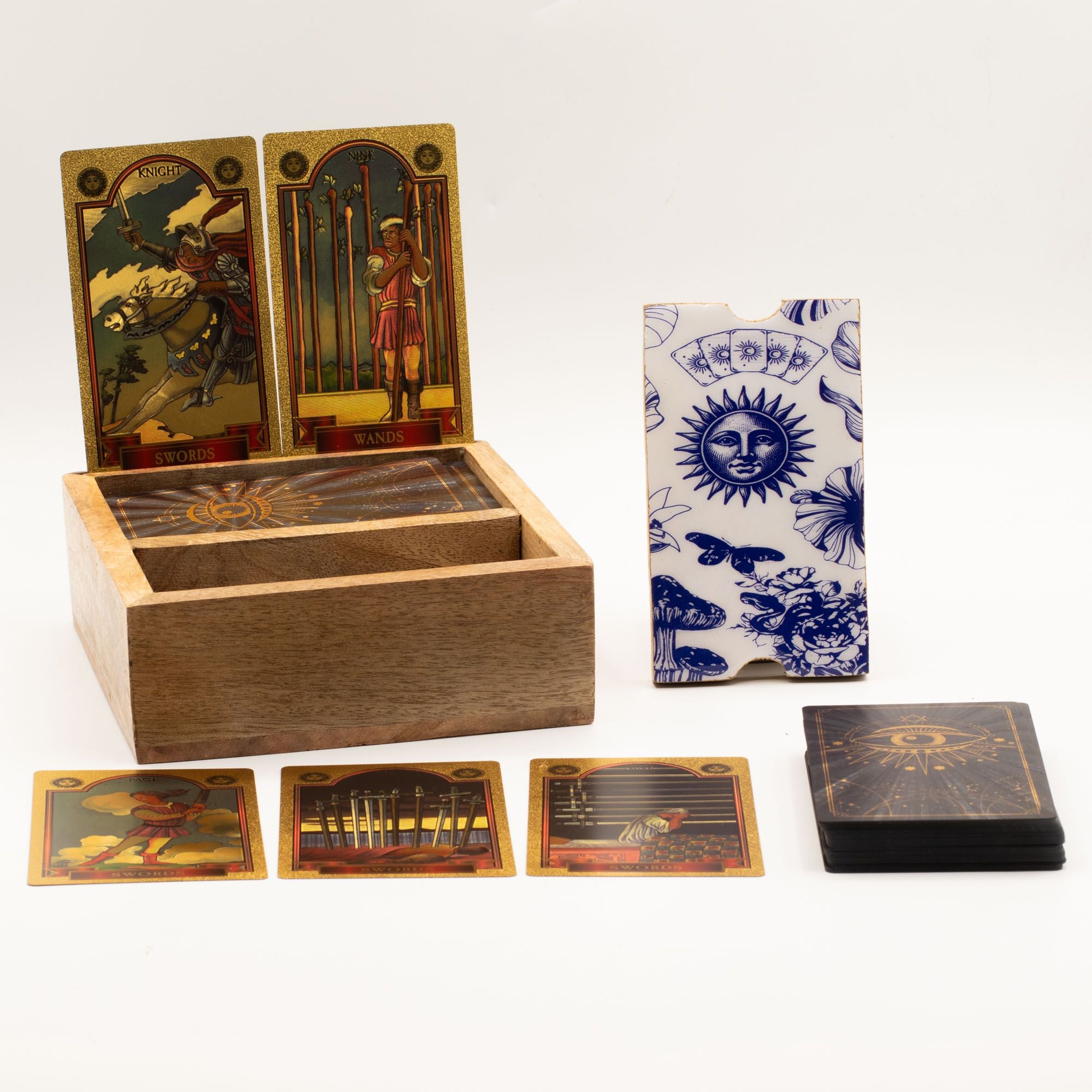 Two Section Tarot Box with Card Holder 🇬🇧