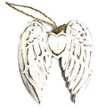Hand Crafted Small Double Angel Wing & Heart - 15cm 🇬🇧