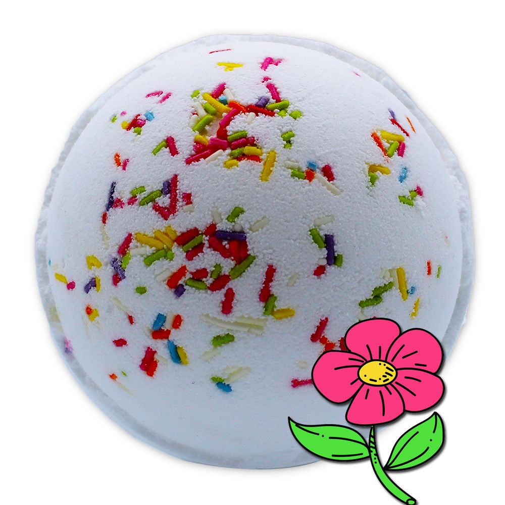 Rainbow Bath Bomb - Summer Peonies 🇬🇧