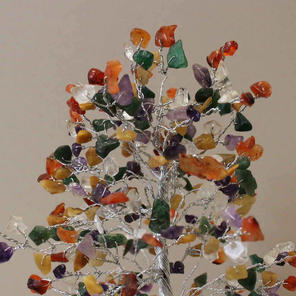 Gemstone Tree with Organite Base - 320 Stone - Multi 🇬🇧