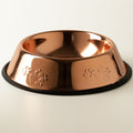 PAW Food Bowls -  Single Copper Style - 22cm - Stainless Steel (304) 🇬🇧