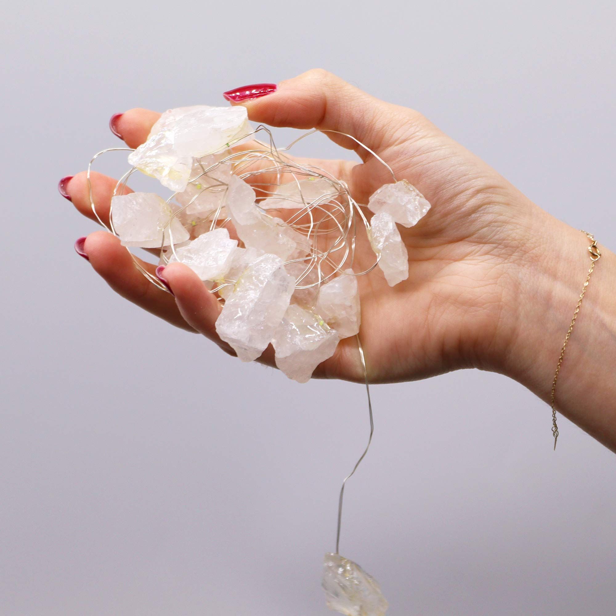 Gemstone Enchantment Lights - Rock Quartz 🇬🇧