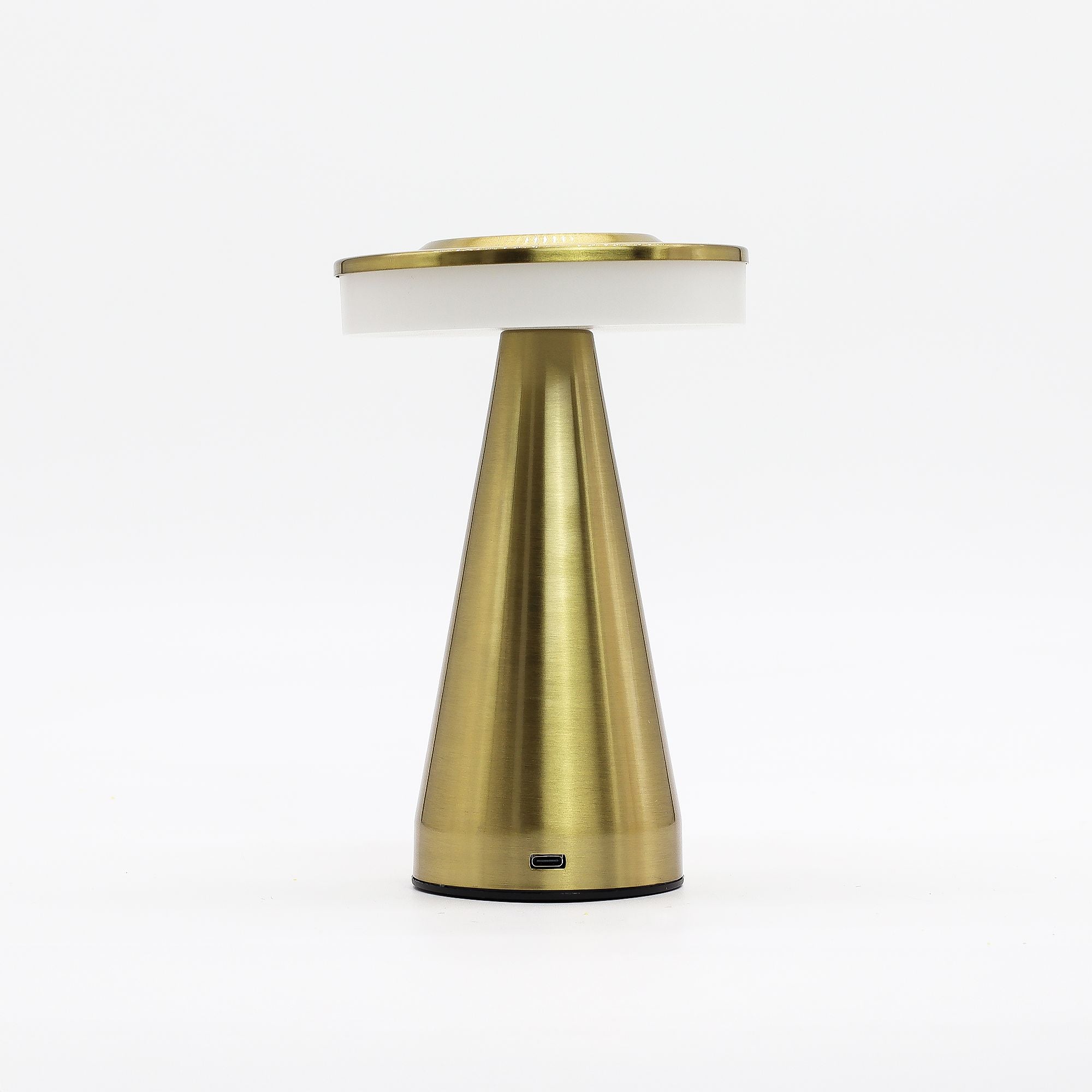 Touch Lamp - Tall Stem Copper - USB (C) - Rechargable  (400 Watt) 🇬🇧