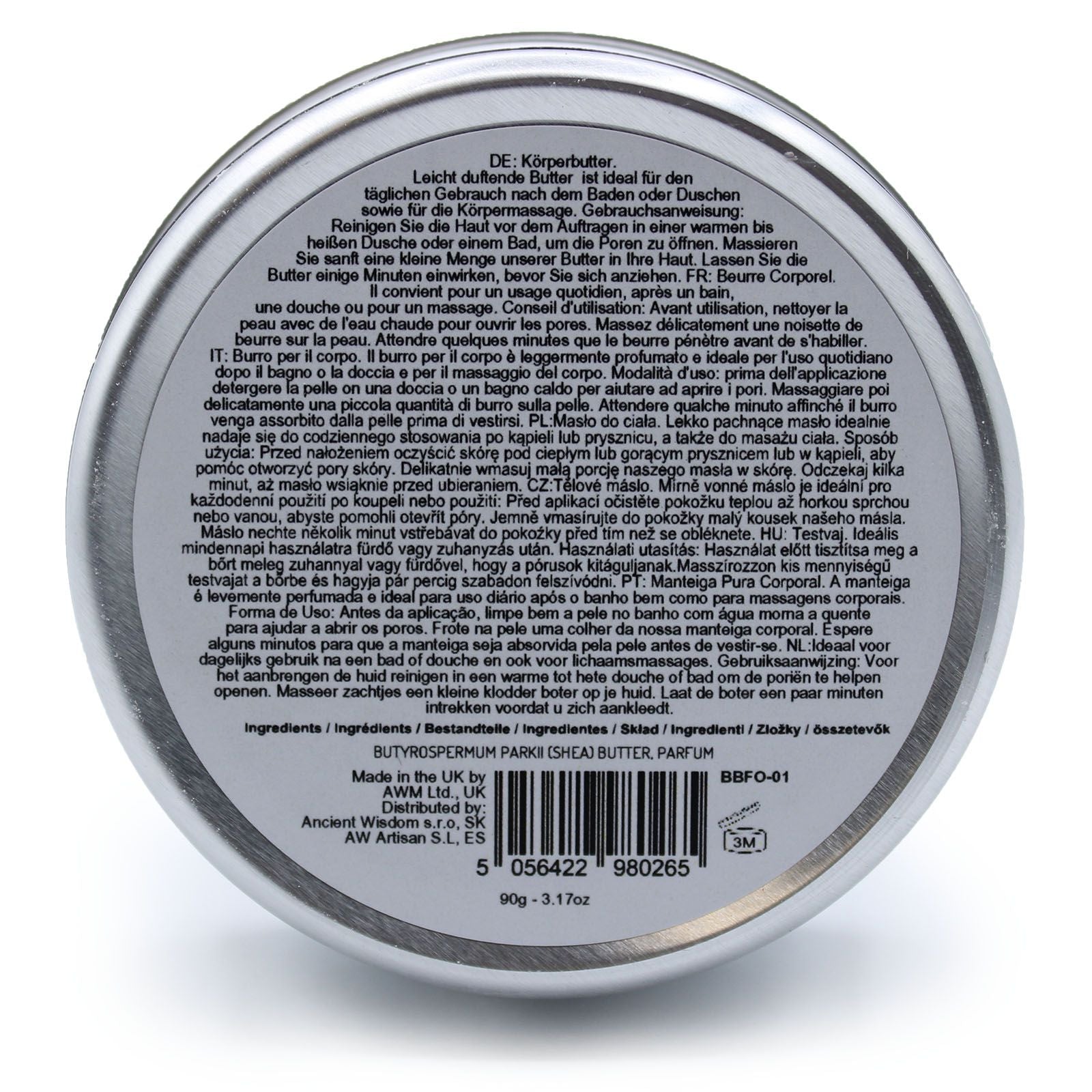 Scented Shea Body Butter 90g - Sleepy Coconut 🇬🇧