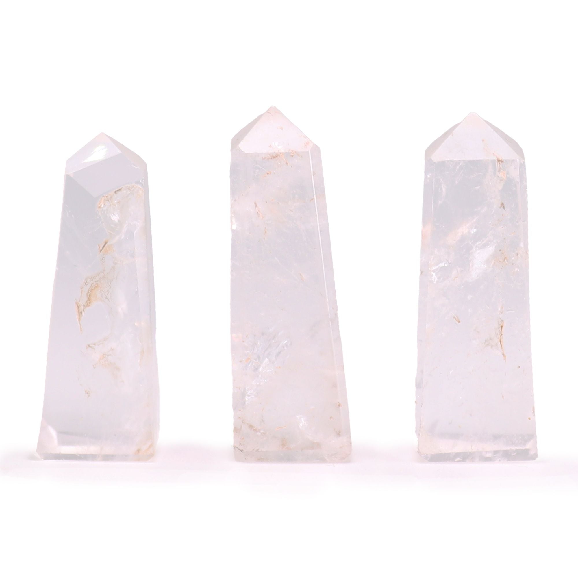 Gemstone Obelisk Point approx 5cm - Clear Quartz 🇬🇧