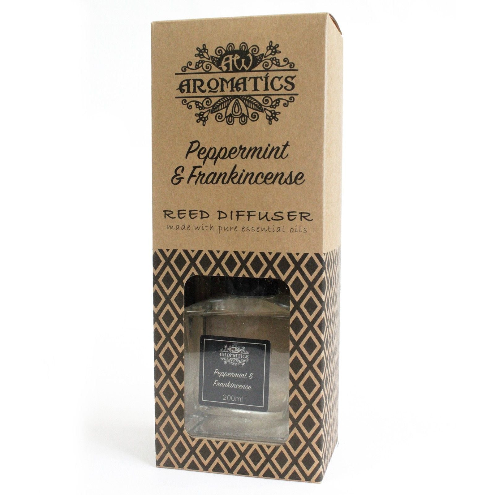200ml Peppermint & Frankincense Essential Oil Reed Diffuser 🇬🇧