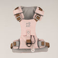 PAW - S (4-8Kg) Dog Step-in Guardian Harness with Reflective Mesh - Soft Pink - Rose Quartz Charm 🇬🇧