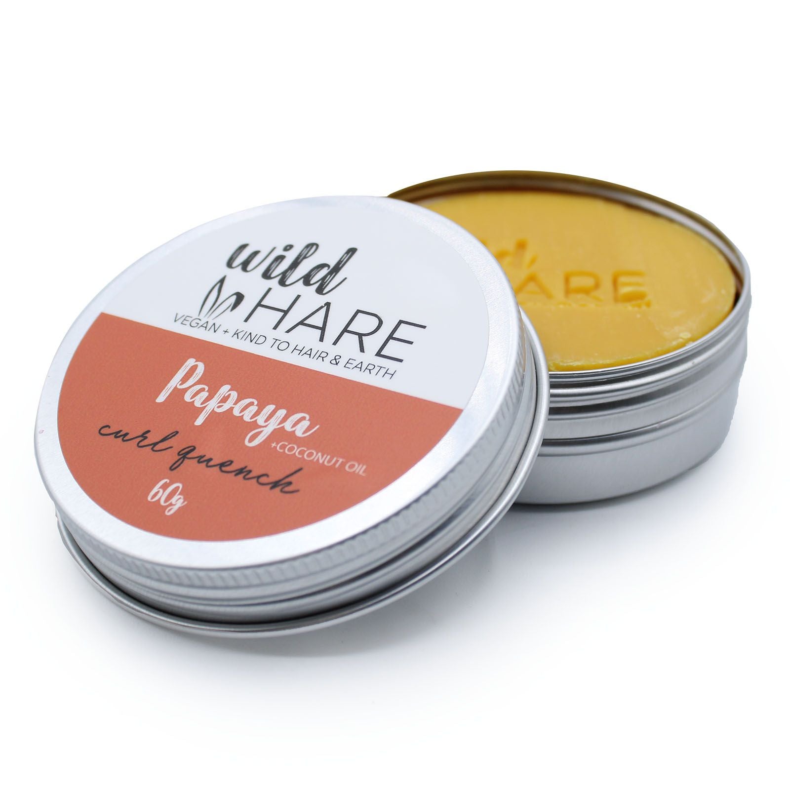 Wild Hare Solid Shampoo 60g - Pappaya 🇬🇧