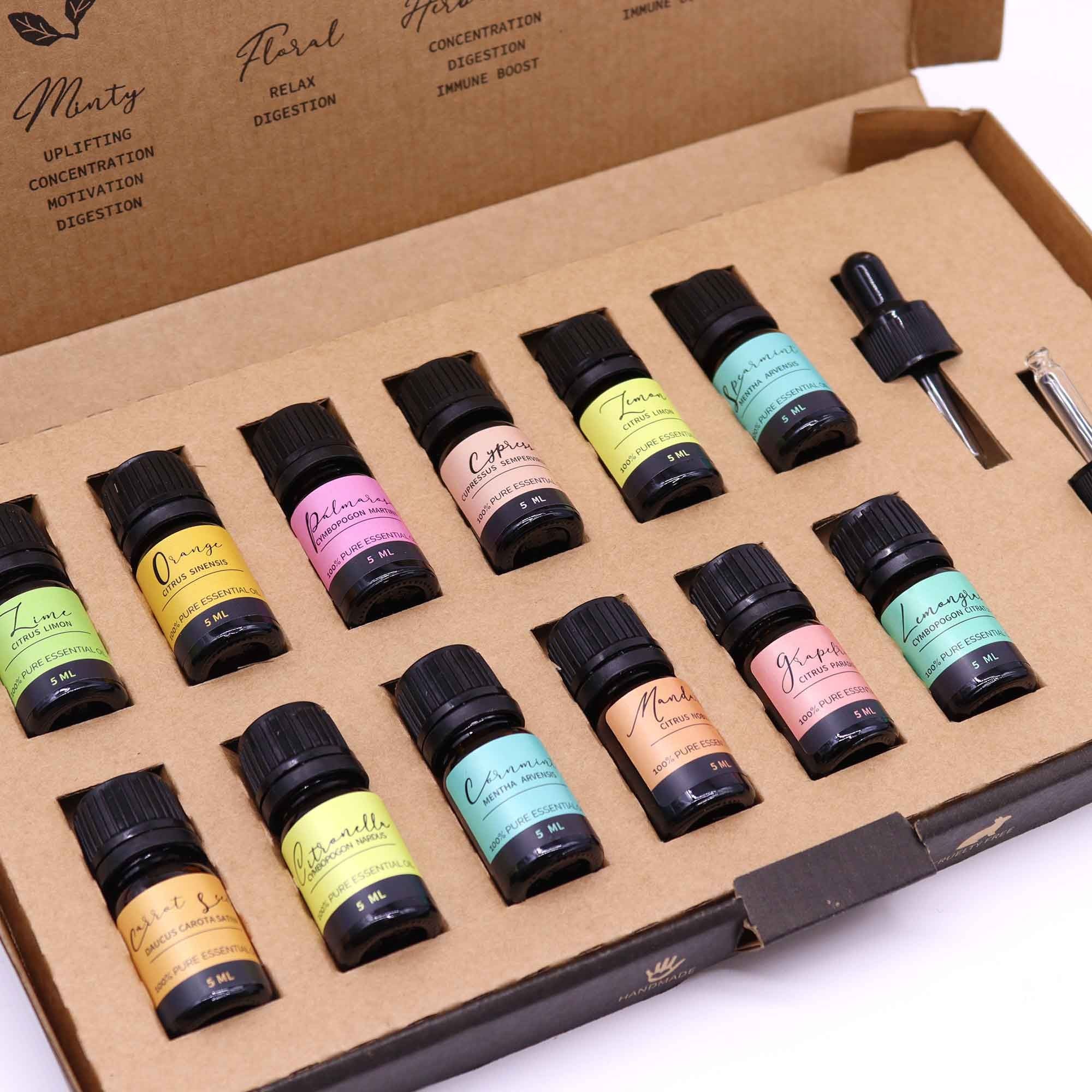 Aromatherapy Essential Oil Set - Summer 🇬🇧