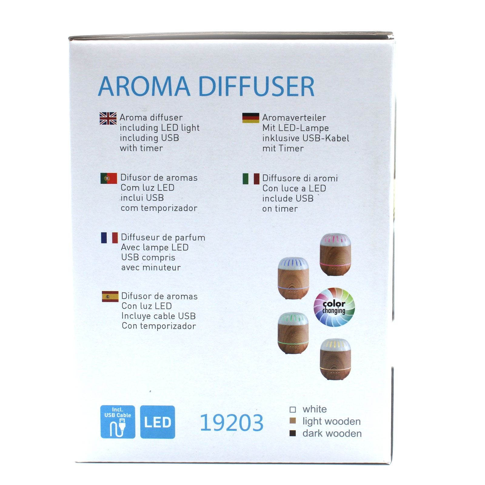 Palermo Atomiser - USB - Colour Change - Timer 🇬🇧