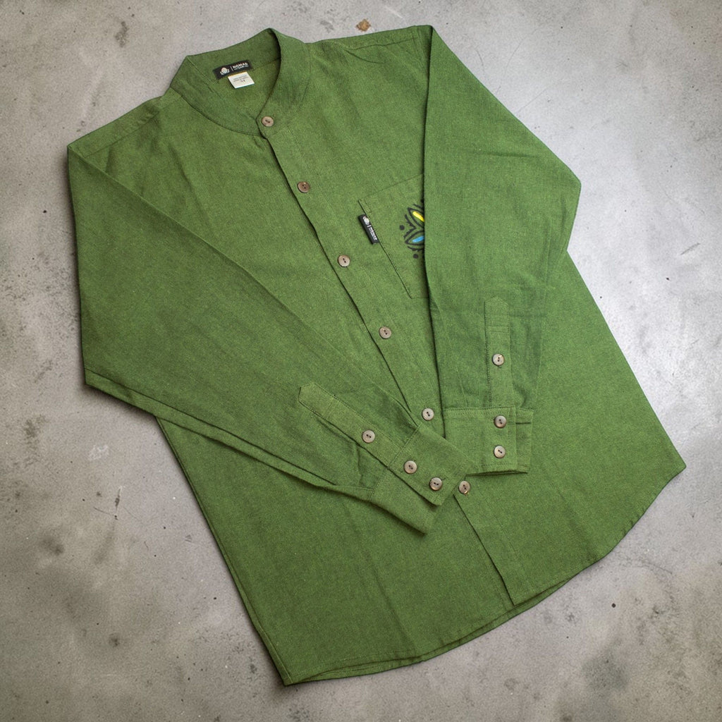 Nomad Sari Kathmandu Shirt - Forest Green - XL 🇬🇧