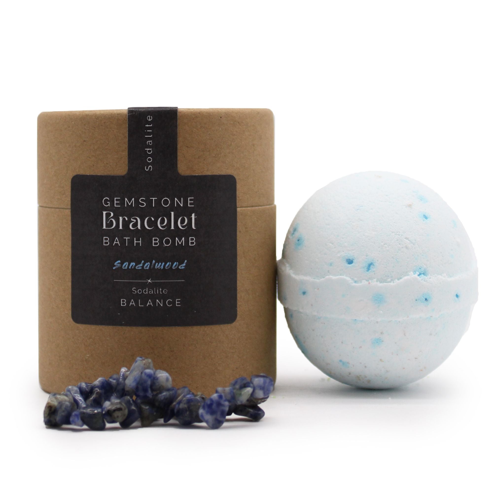 Sodalite Gem Bracelet Bath Bomb 🇬🇧