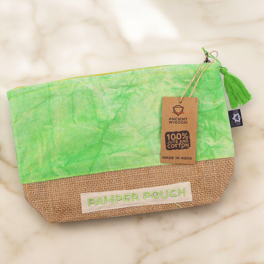 Pamper Pouch - Mother Earth Green - Stonewash 🇬🇧