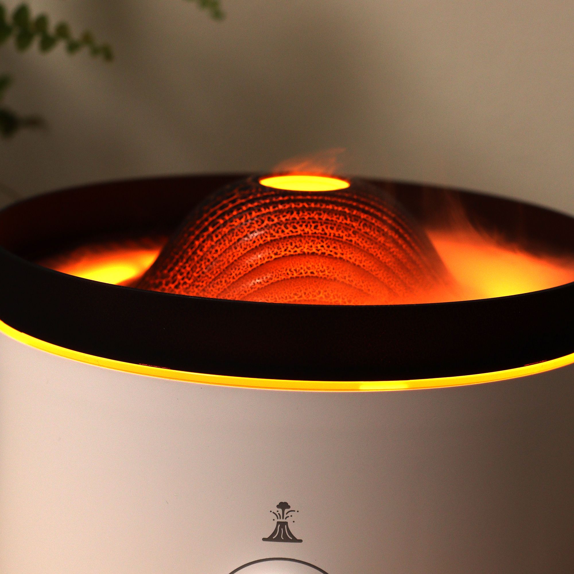 Large Volcano Effect Aroma Diffuser (plug) Two Colours - 560ml 🇬🇧
