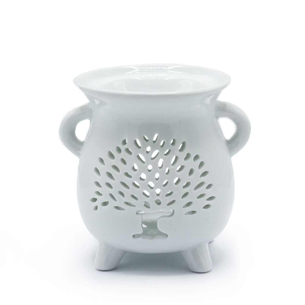 Caildren Oil Burner - Tree of Life - White 🇬🇧