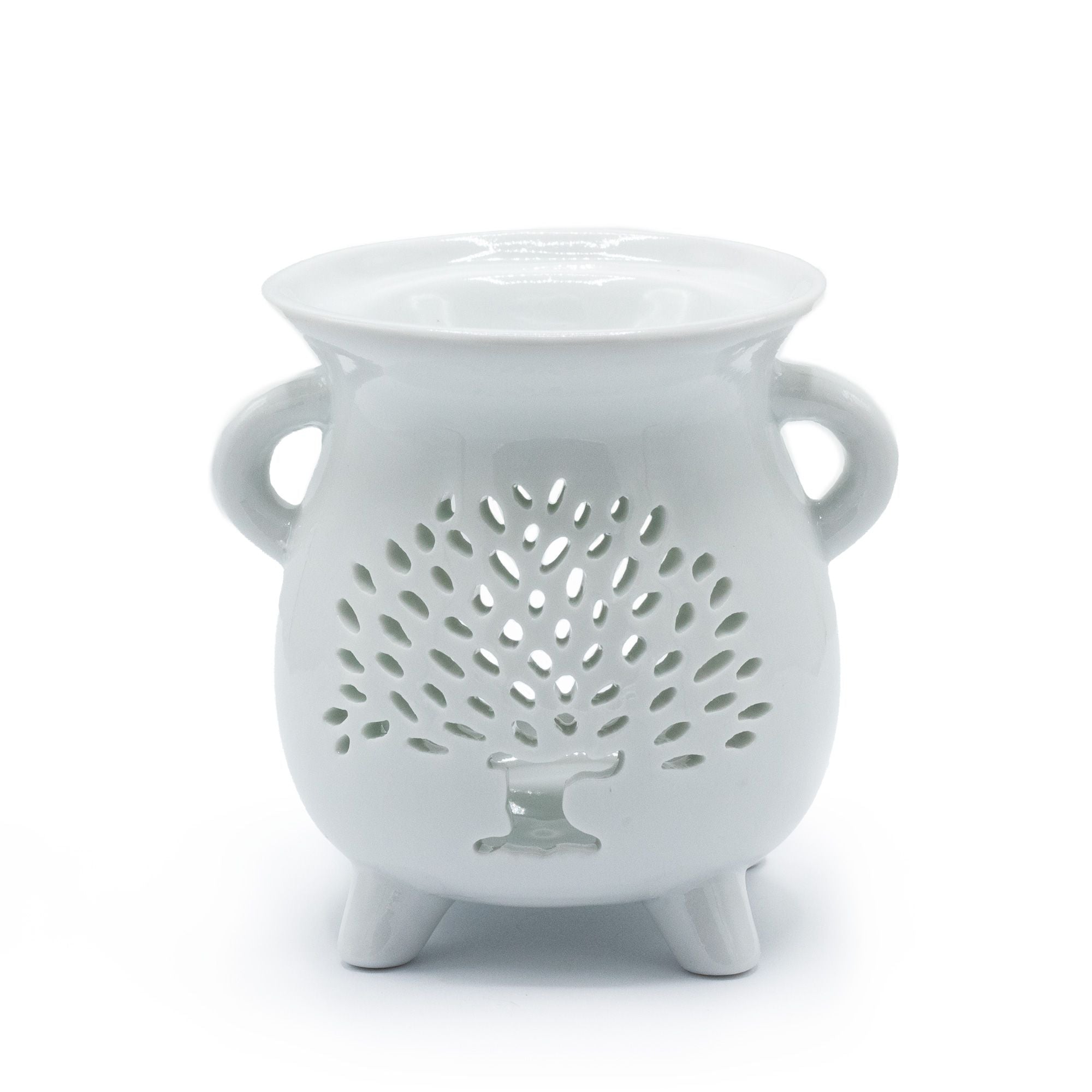 Caildren Oil Burner - Tree of Life - White 🇬🇧