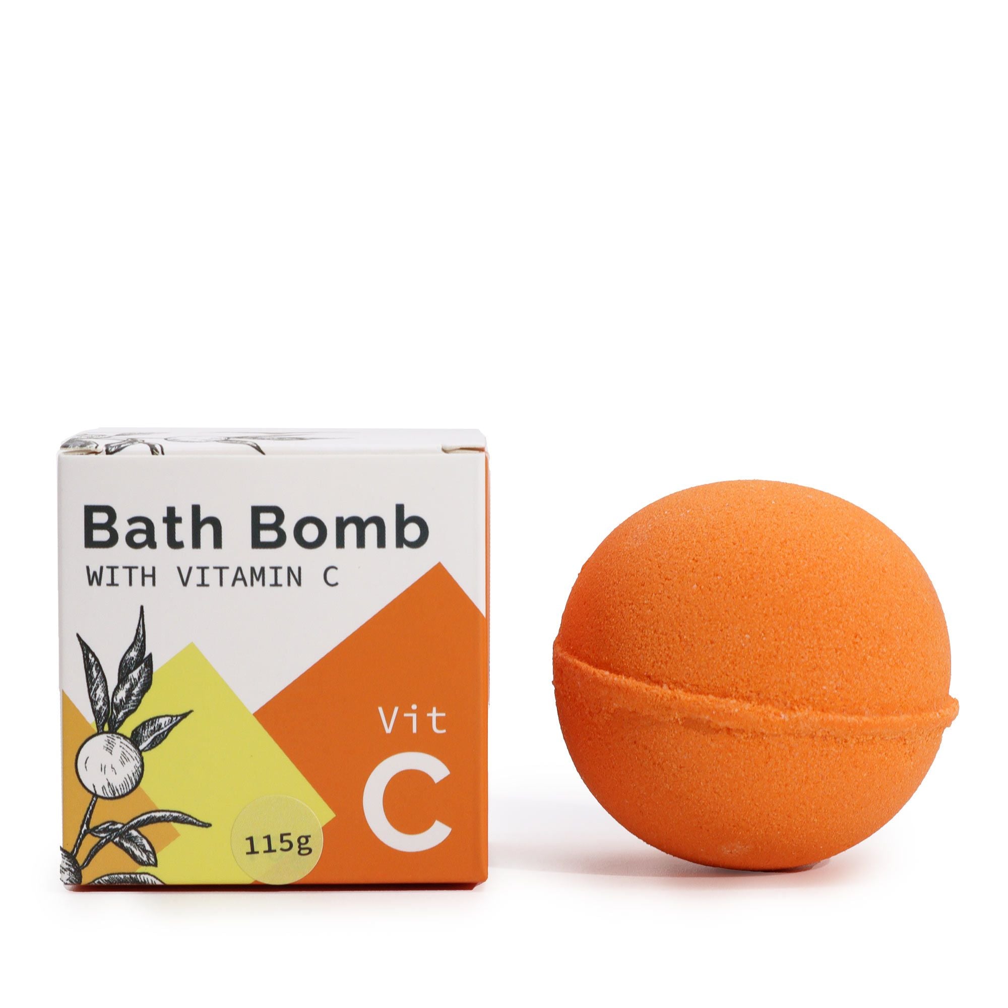 Vitamin C Infused Bath Bomb with Essential Oils 🇬🇧