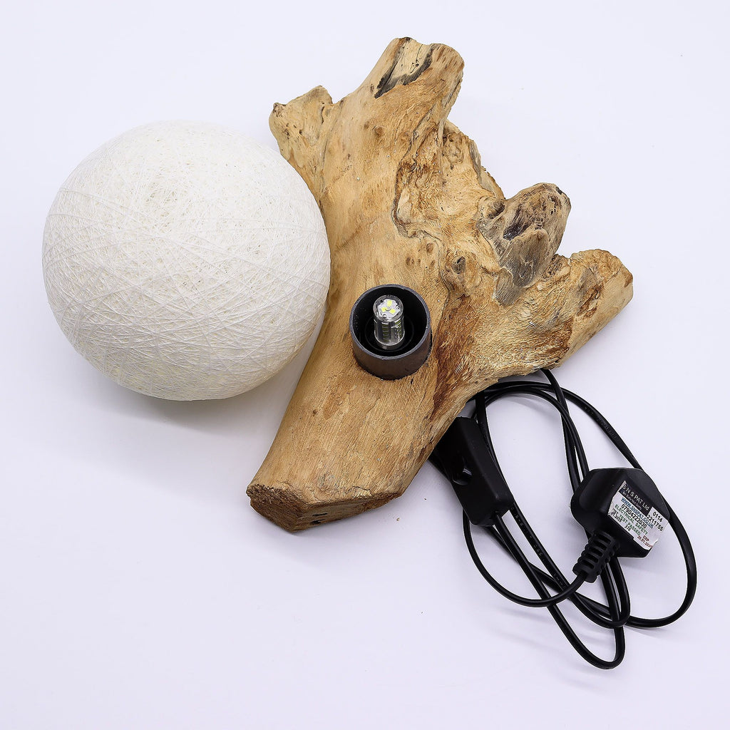 DriftGlow Lamp Cotton Luna Ivory Shade 🇬🇧