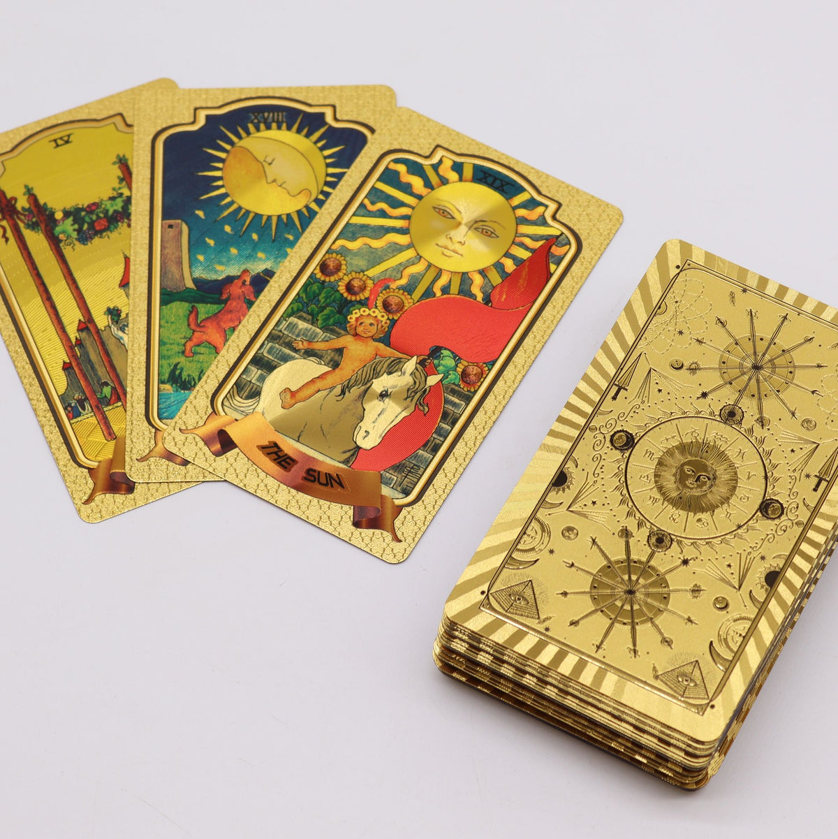 Golden Tarot Cards 🇬🇧