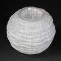 Selenite Snowball Candle Holder - 8 cm 🇬🇧