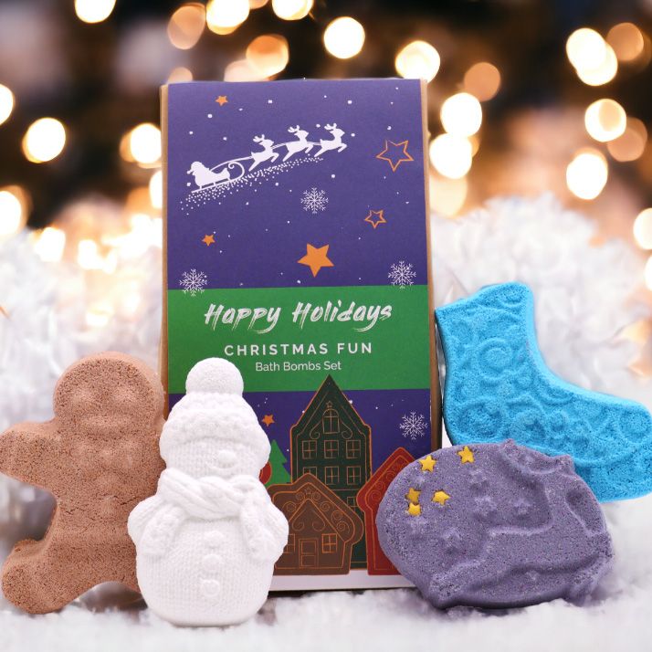 Christmas Fun Bath Bomb Gift Pack 🇬🇧