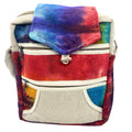 Tiedye Hemp Messegner Bag 2 Zip & Flop 🇬🇧