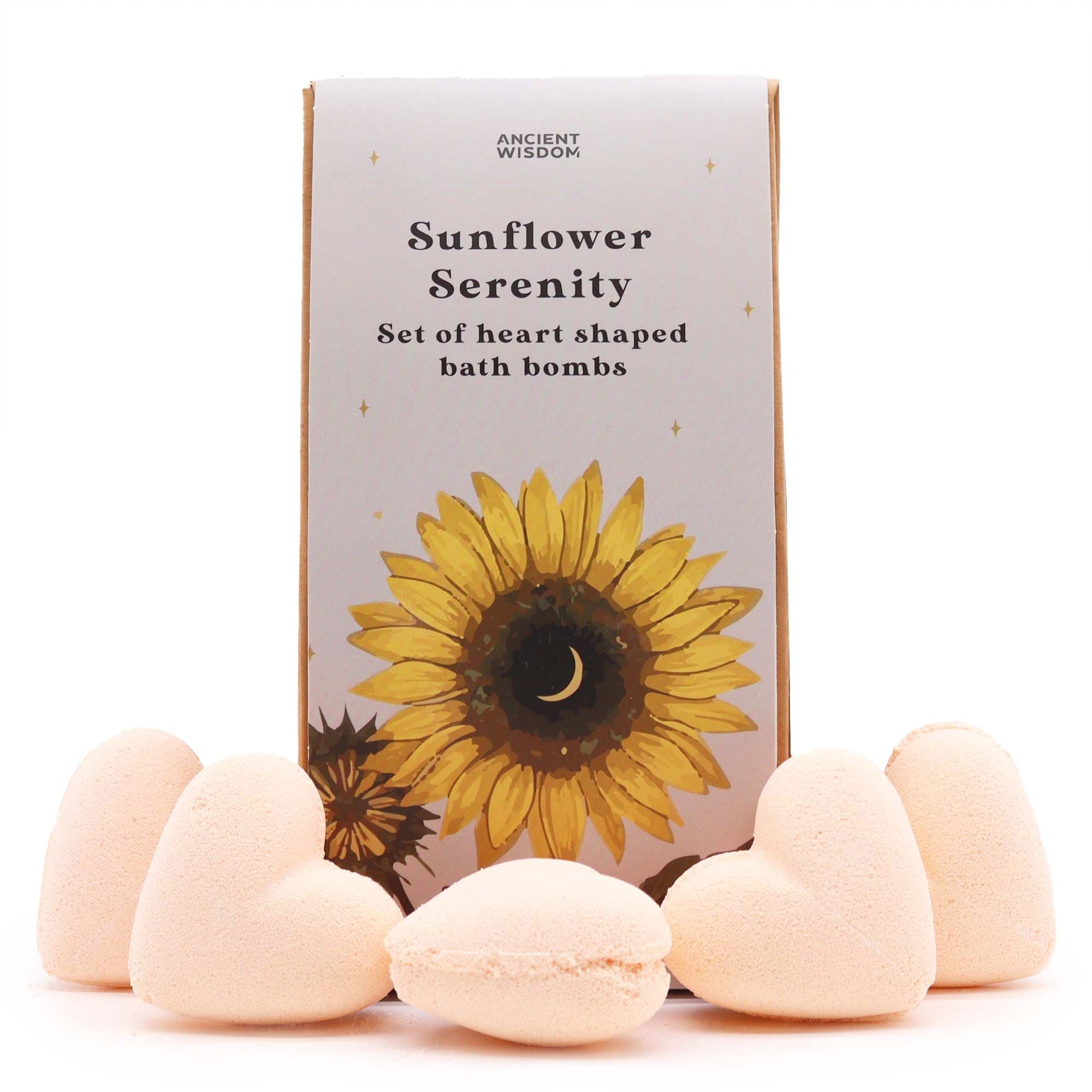 Sunflower Serenity Bath Heart Gift Set 🇬🇧