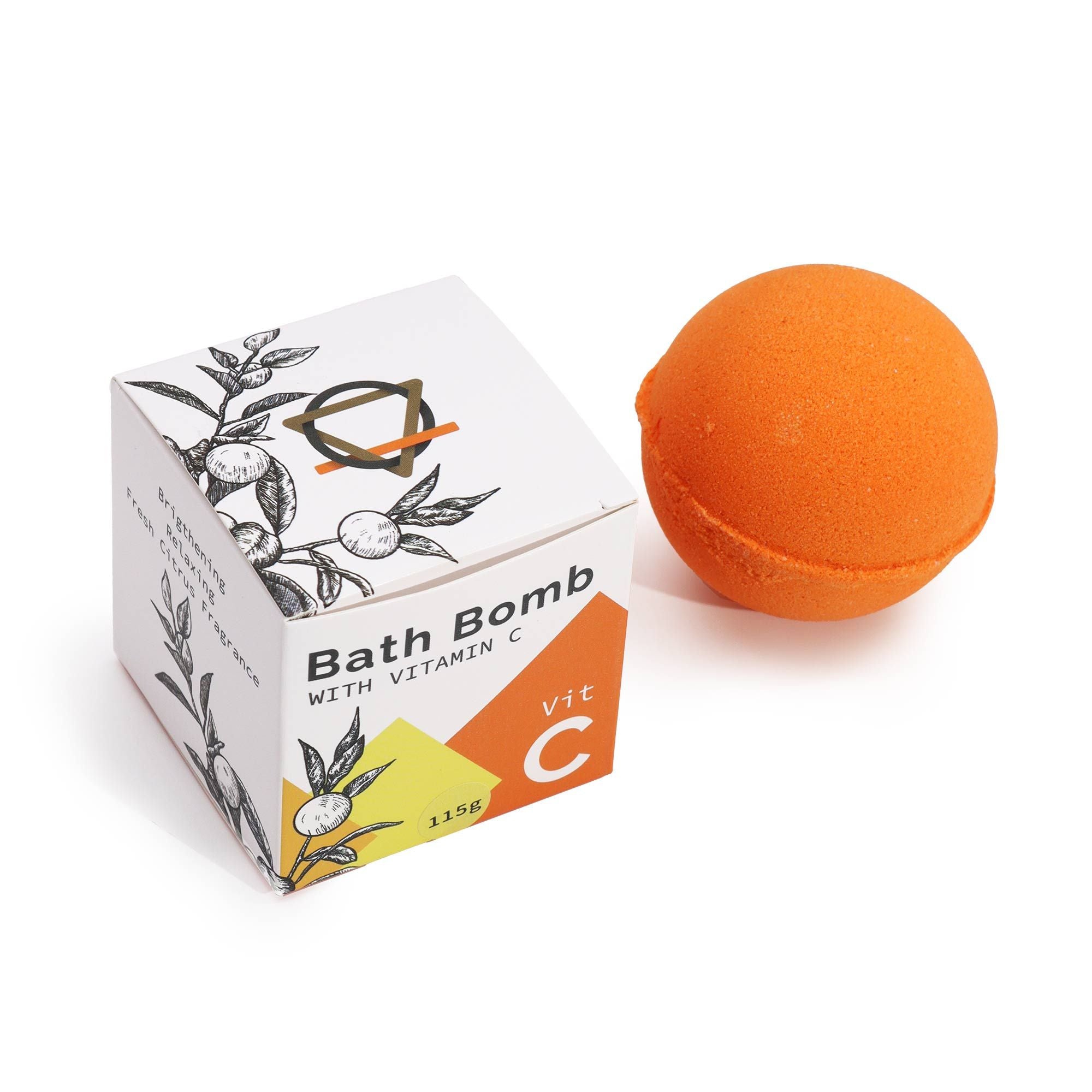 Vitamin C Infused Bath Bomb with Essential Oils 🇬🇧