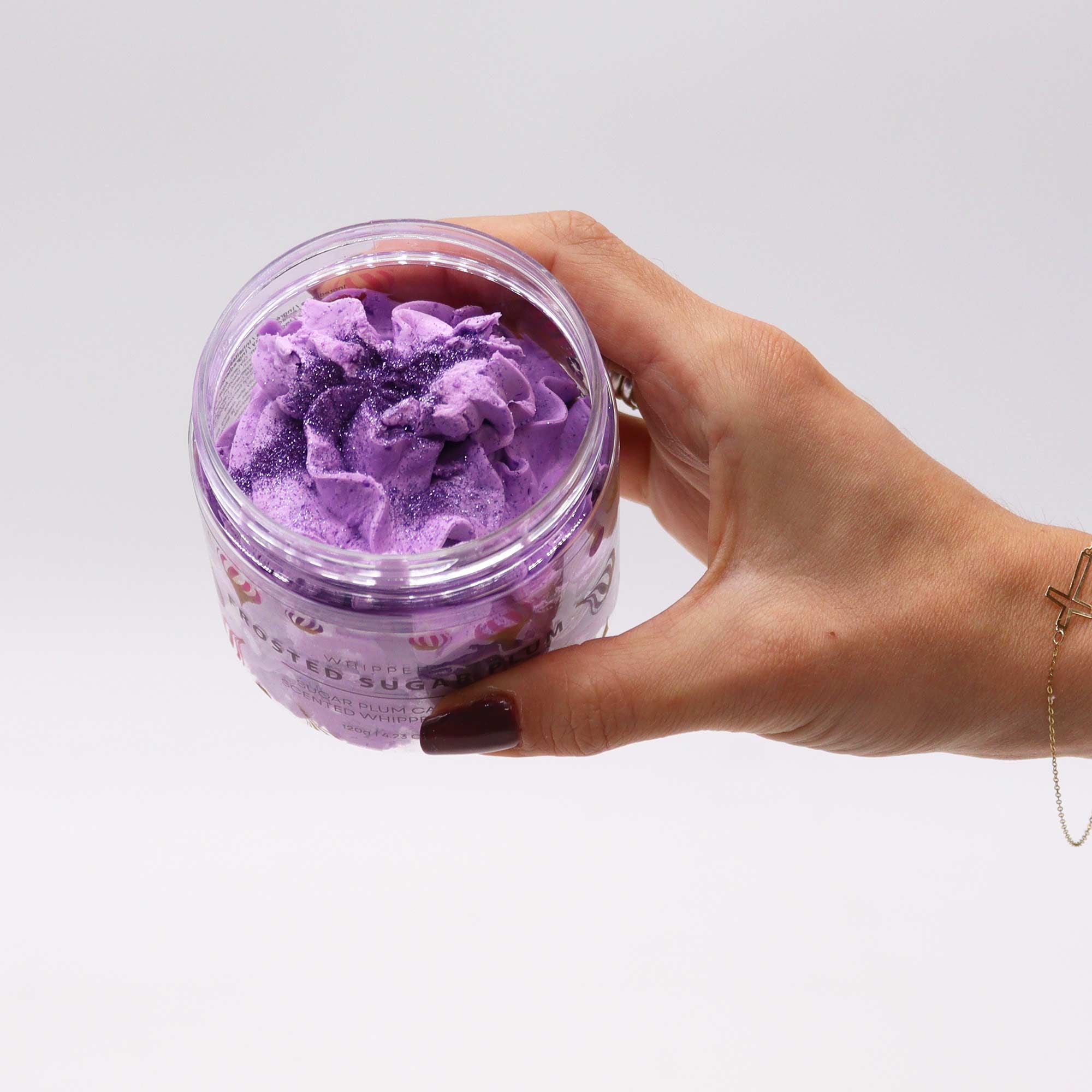 Frosted Sugar Plum Whipped Soap 120g 🇬🇧