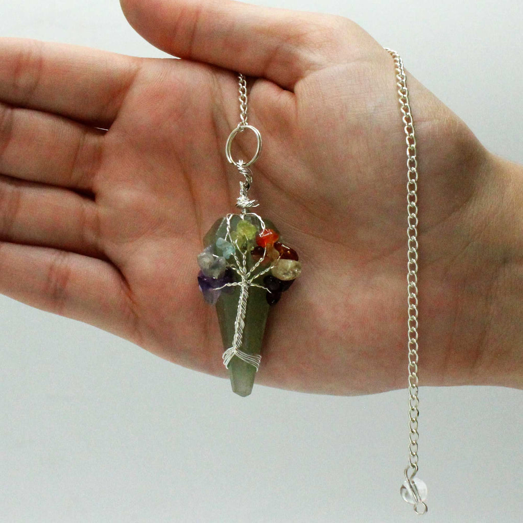 Magic Pendulum - Seven Chakra - Aventurine 🇬🇧