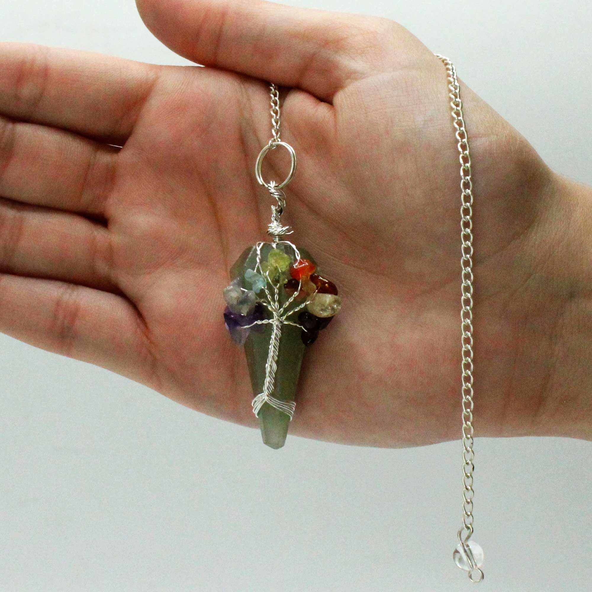 Magic Pendulum - Seven Chakra - Aventurine 🇬🇧