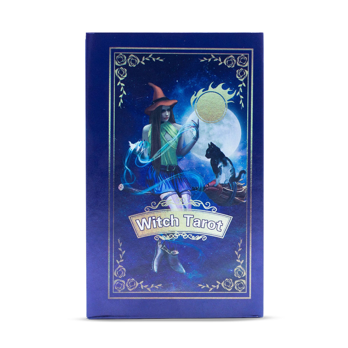 Purple Foil Tarot Card Set - Witch Tarot - with booklet 🇬🇧