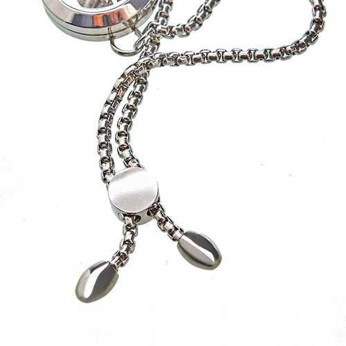 Aromatherapy Jewellery Chain Bracelet - Cat & Flowers - 20mm 🇬🇧