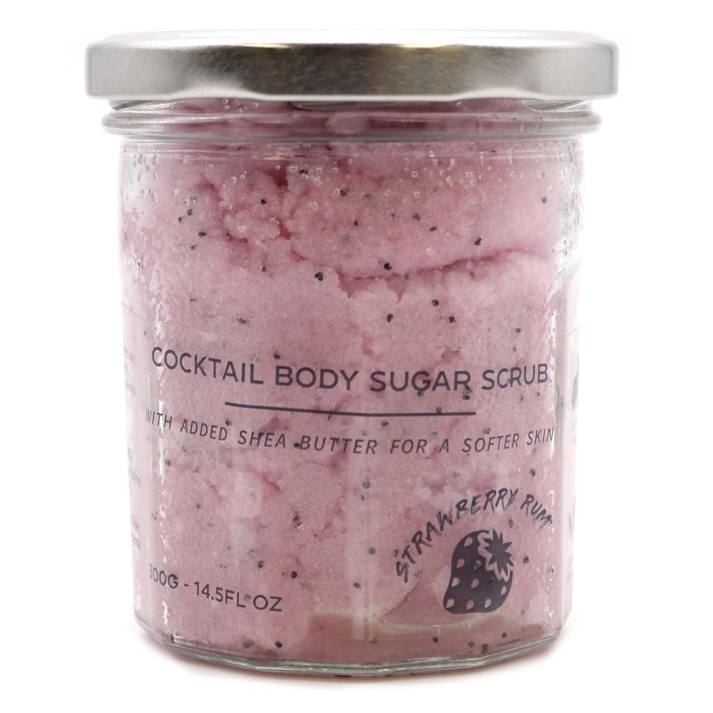 Fragranced Sugar Body Scrub - Strawberry Rum 300g 🇬🇧