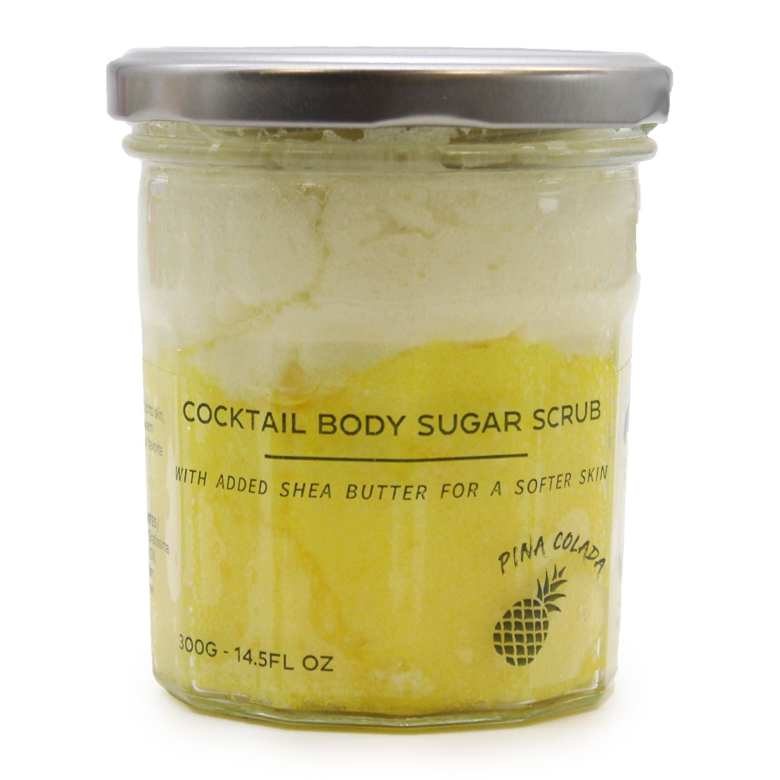 Fragranced Sugar Body Scrub - Pinacolada 300g 🇬🇧