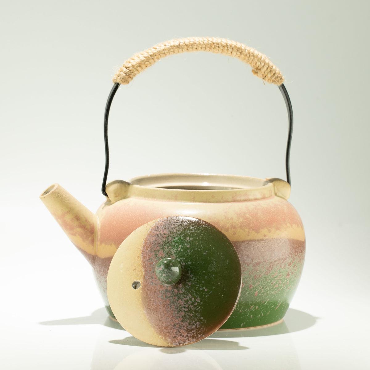 Japanese Kyusu Style Tea Set - For Green Tea - Four Cups 🇬🇧