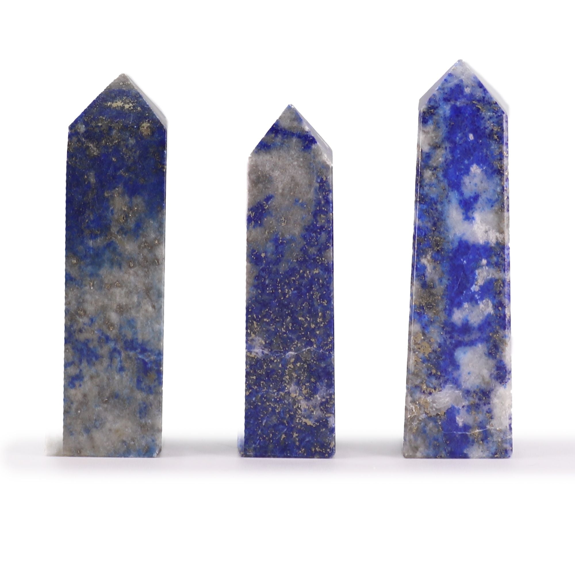 Gemstone Obelisk Point approx 5cm - Afghan Lapis 🇬🇧