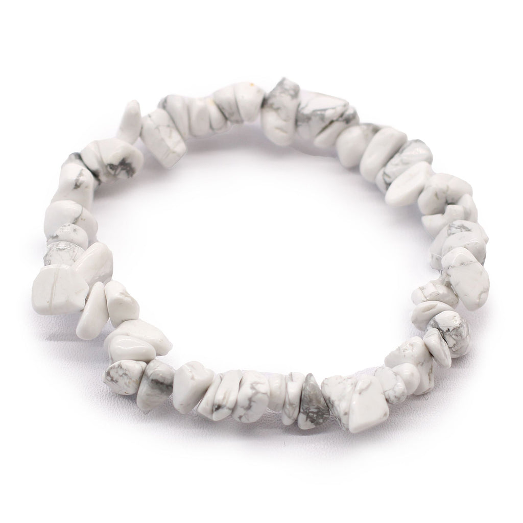 White Jasper Gem Bracelet Bath Bomb 🇬🇧