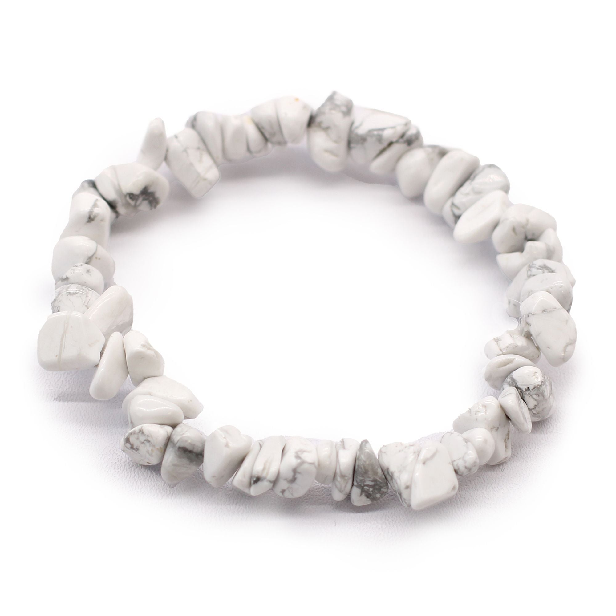 White Jasper Gem Bracelet Bath Bomb 🇬🇧