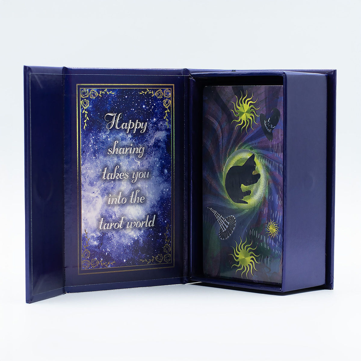 Purple Foil Tarot Card Set - Witch Tarot - with booklet 🇬🇧